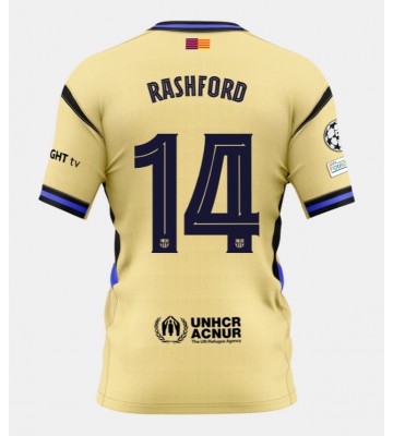 Barcelona Marcus Rashford #14 Replika Bortatröja 2025-26 Kortärmad